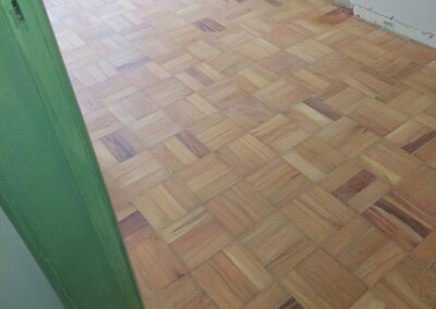 restauração de piso madeira